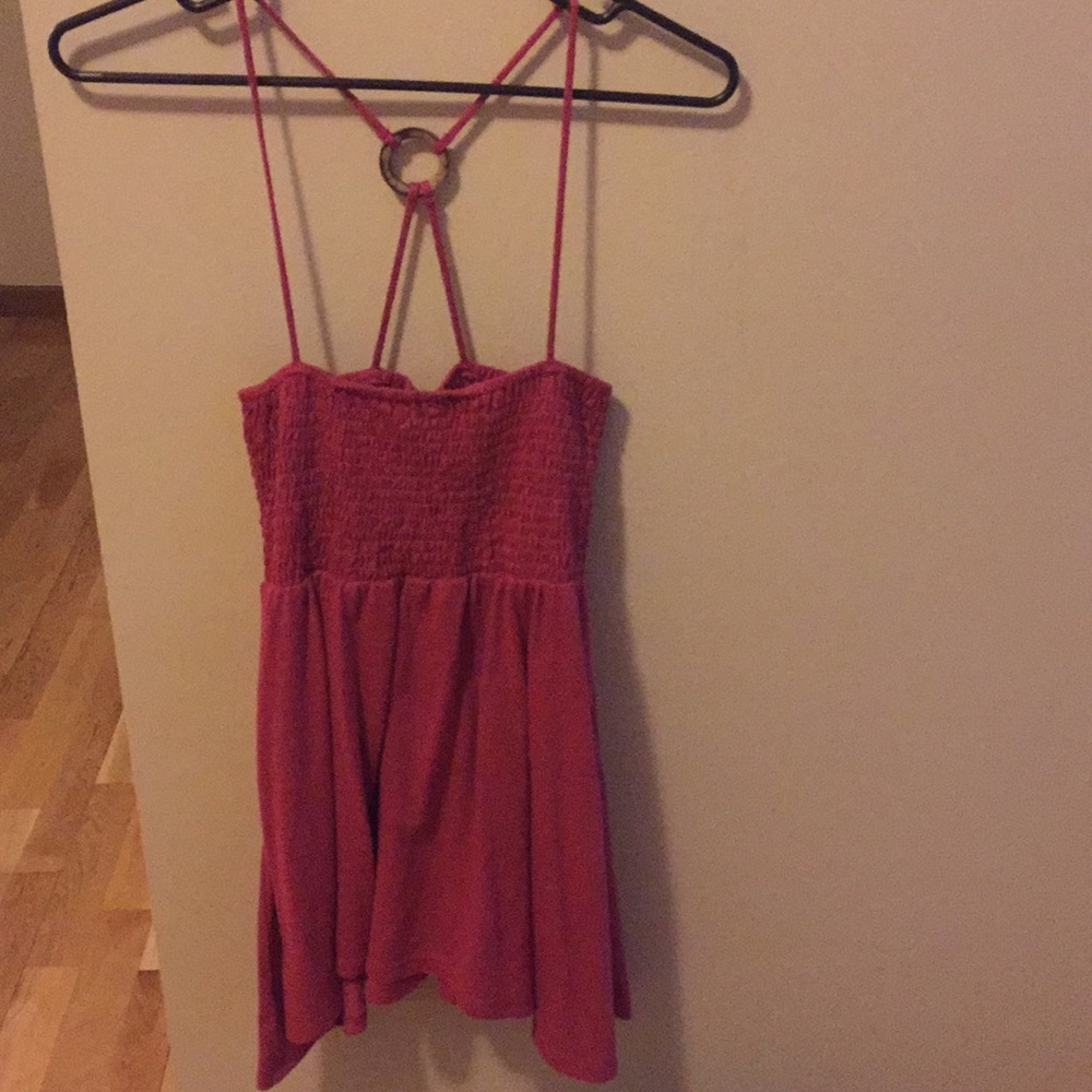 Tank top with cute crossed back
